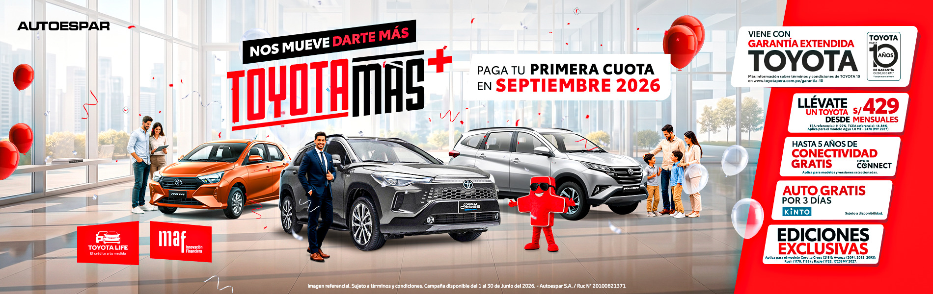 Autoespar Home Hero - Concesionario Toyota